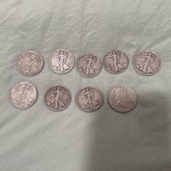 Walking Liberty Half Dollars 