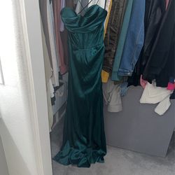 Emerald Green Dress