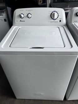 Amana washer by whirlpool corporation working perfectly.extra for delivery.same day delivery and installation available
