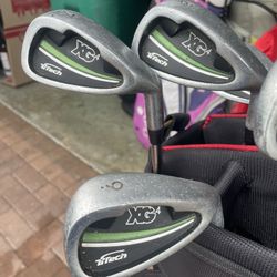 Golf bag Tourtek plus clubs 