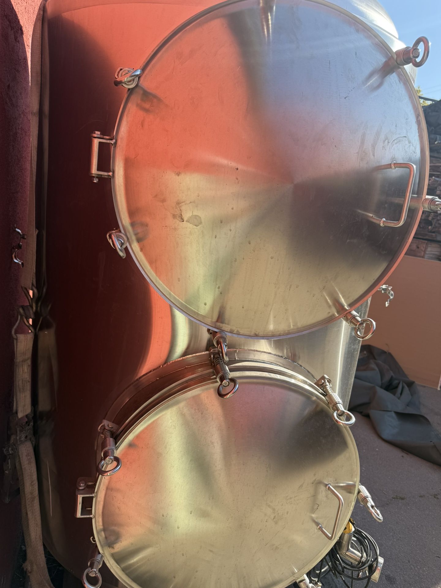 Stainless Steel Pressure Vessel Tank with Dual Doors - New Never Used
