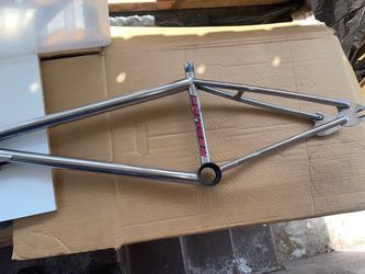 REDLINE Chrome BMX bike frame for 20” tires