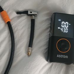 ASTROAI portable tire inflator car bike pump