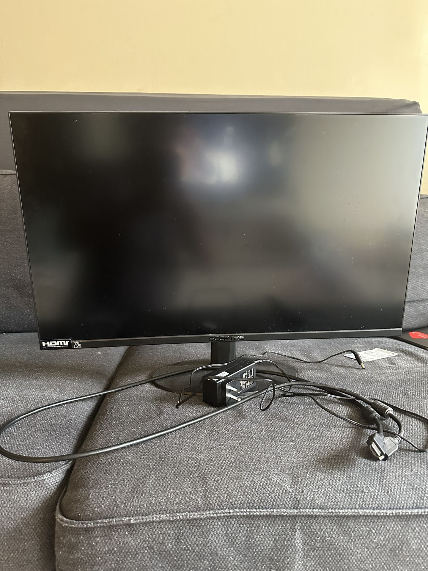 Dell Sceptre IPS 27-Inch Business Computer Monitor 1080p 75Hz with HDMI VGA Build-in Speakers, Machine Black 2020 (E275W-FPT), 27" IPS 75Hz