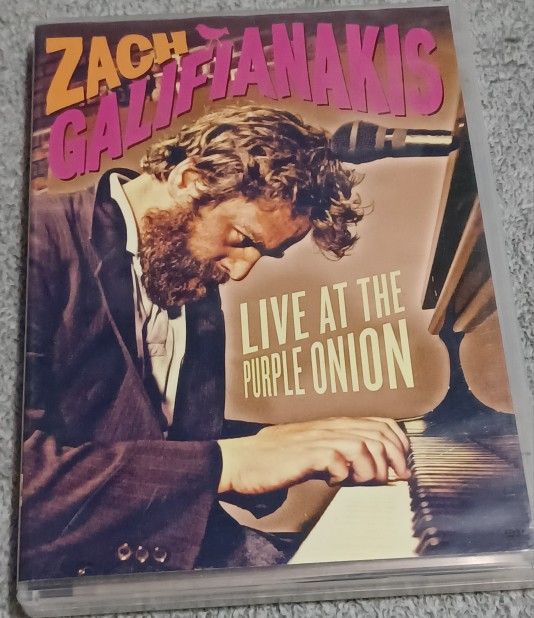 Zach Galifianakis DVD Comedy Live At The Purple Onion Movie Star