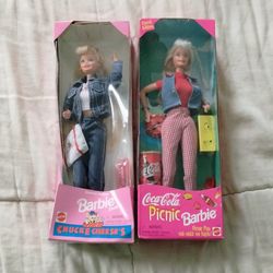 New Chucke Cheese Barbie Doll/Coca Cola Barbie Doll