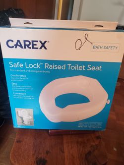 Carex raised toilet seat