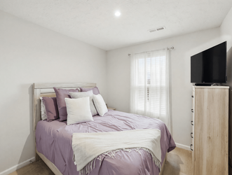 Like New Gray Queen Bedroom Set with Mattress and Boxspring - Tipp City, OH