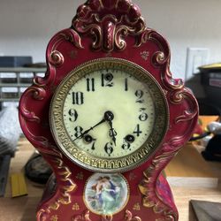 Beautiful Porcelain Clock