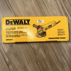 Dewalt Tools 4-1/2" Small Angle Grinder with One-Touch Guard NEW IN BOX