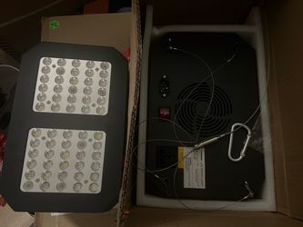 2 Vivosun blurple LED grow lights