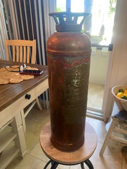 Vintage General Quick Aid Soda Acid Fire Extinguisher Lamp – Restoration