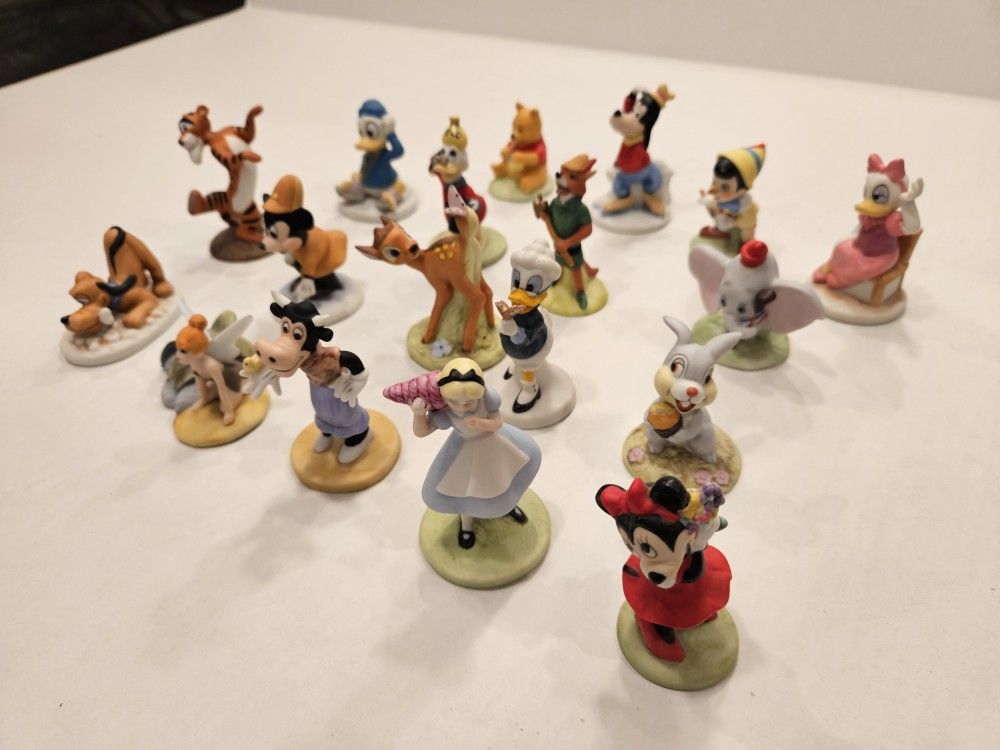Disney Porcelain Figures collection.