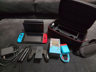 Nintendo Switch with Travel Case