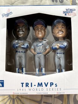 Dodgers Bobble Head “ TRI-MVPs” 