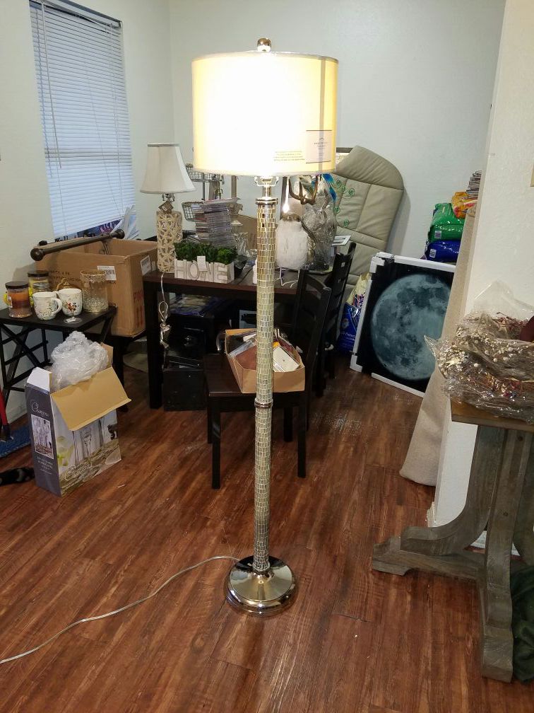 Brand new decorative table lamps and floor lamps
