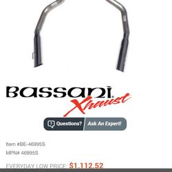 Bassani exhaust For Trade