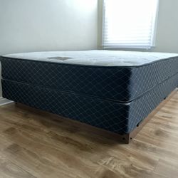 Queen Bed Frame And Boxspring 