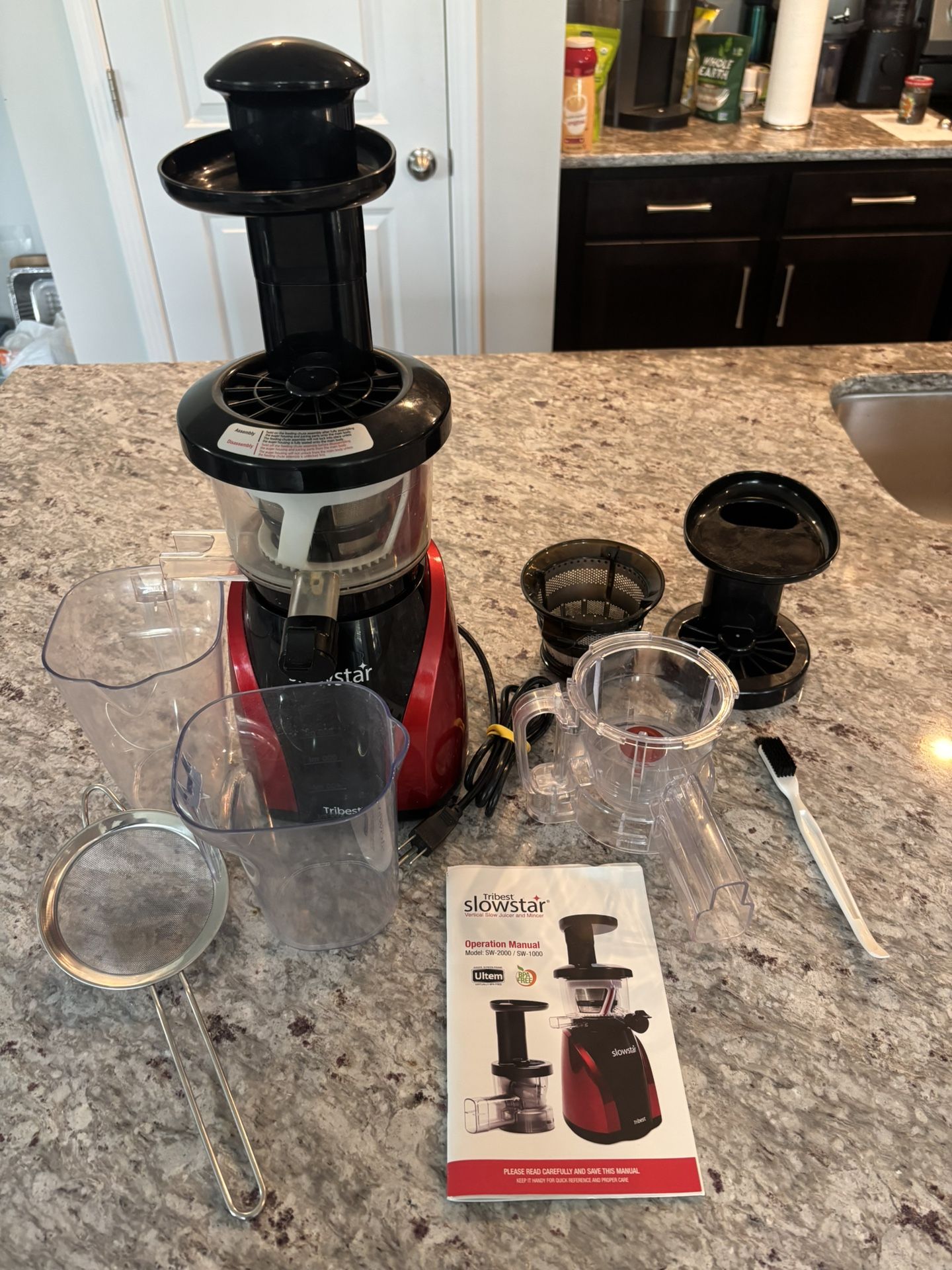 TRIBEST SLOWSTAR VERTICAL SLOW JUICER AND MINCER