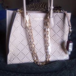 Michael Kors Beige Purse 