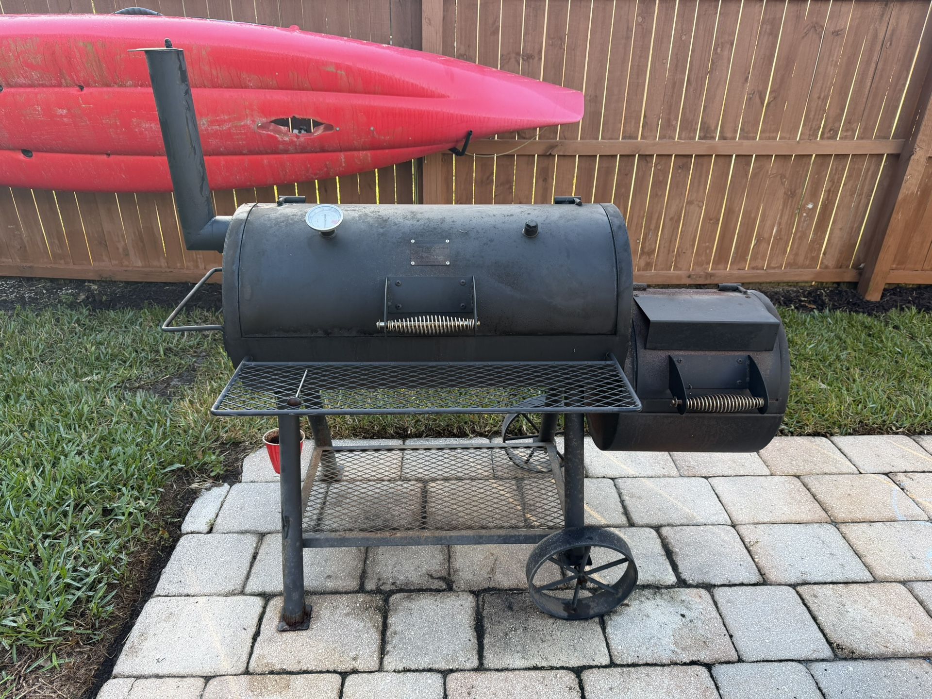 Oklahoma Joe's Charcoal Offset Smoker Black