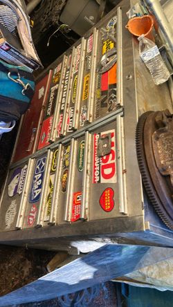 Stainless roll away tool box