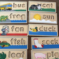 Melissa & Doug See and Spell Puzzles 