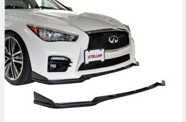 Infiniti Q50 Sport Stillen Front Bumper Lip/diffuser