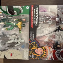 Power rangers Lightning collection Green Ranger/Putty & Rita/Zedd 25th Anniversary Set