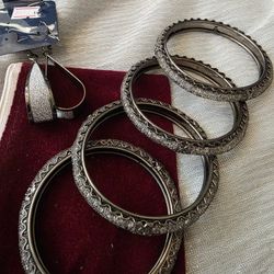 Luxury - Weddings Bangles & Earrings set - IMPORTED 