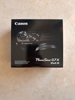 Canon PowerShot G7 X Mark III Brand New