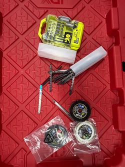 Set of Ryobi power tools and charger