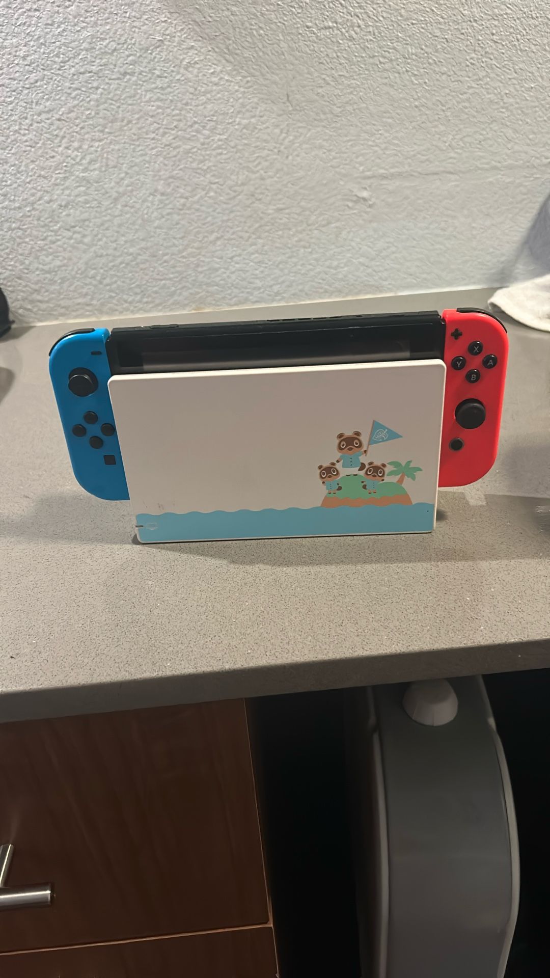 Nintendo Switch Animal Cross Edition With Super Smash Brothers 