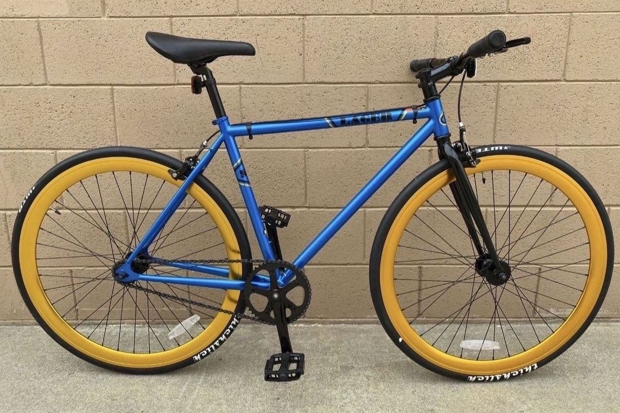 SE Bikes Lager Track Bike Blue Gold Brand New