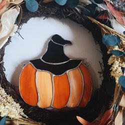 Handmade Halloween Stained Glass 