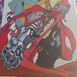 Full Metal Alchemist Brotherhood Acrylic Painting 