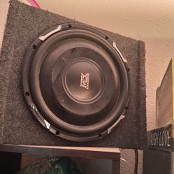 MTX 10” Speaker Box