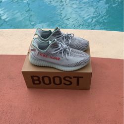 Yeezys Blue Tint