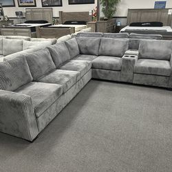 Gray Sofa Sectional