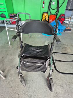 Wheelchair turns into Walker