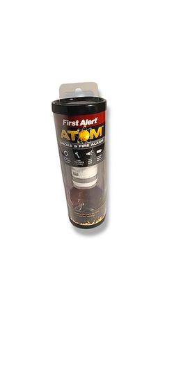 First Alert ATOM Smoke & Fire Alarm 10 Year Maximum Protection-Micro Design NEW