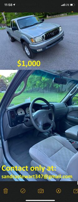 Toyota Tacoma Extended Cab Pickup Truck