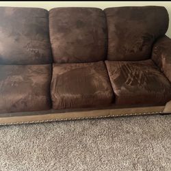 Brown Sofa Set 
