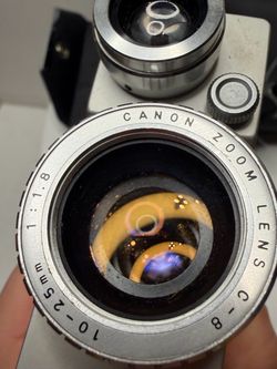 Vintage Bell & Howell / Canon Cine Canonet 8mm Movie Camera (1960s)