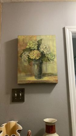 Floral Still Life Canvas Wall Art