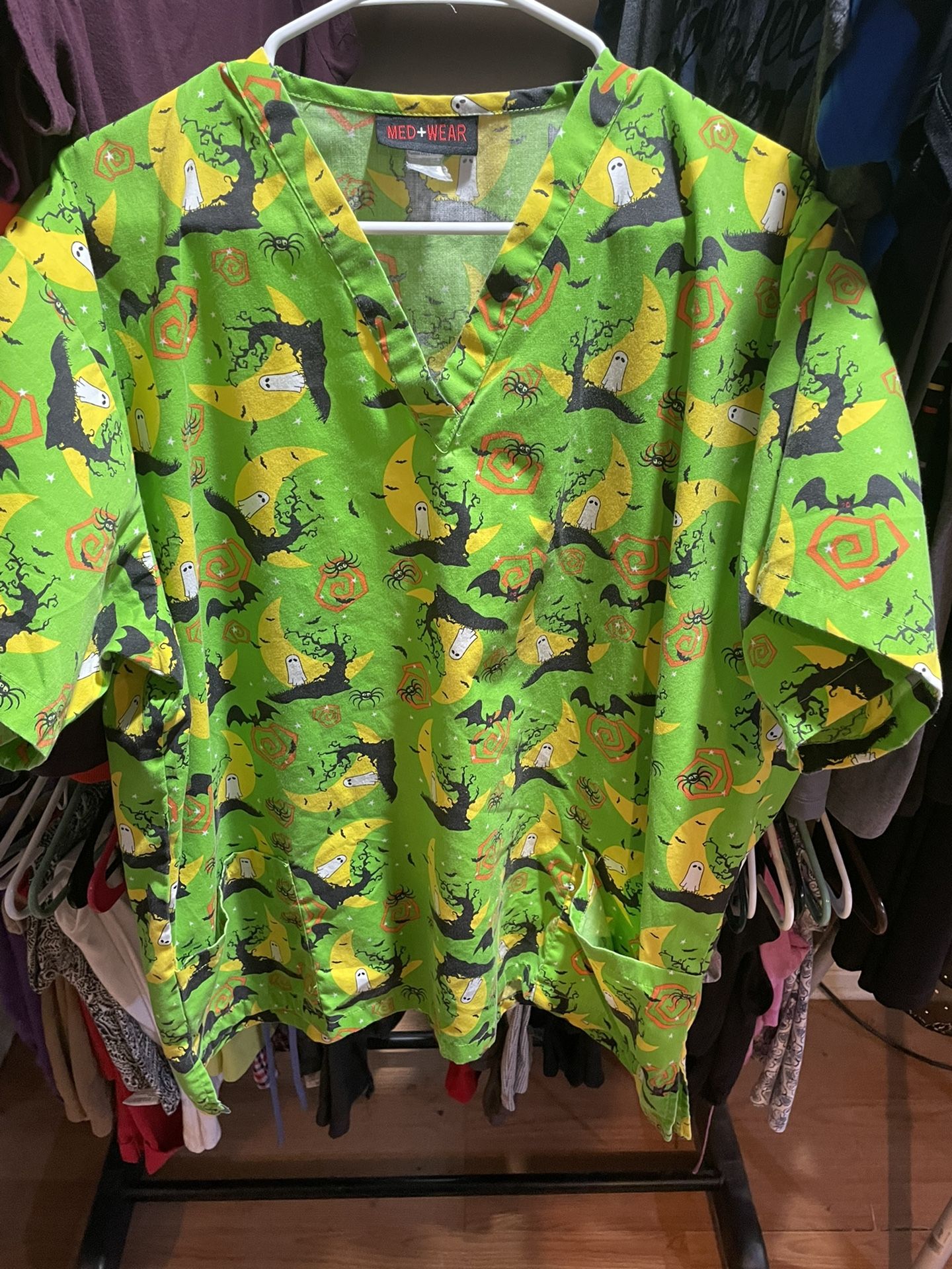2xl Halloween Scrub