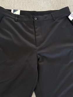 Men’s Izod Classic Fit Golf Shorts Size 38 Black 
