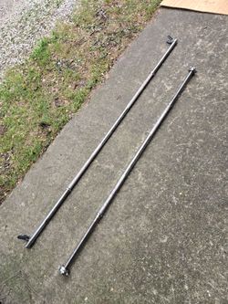 5ft 12lb and 6ft 15lb Standard 1inch Bars