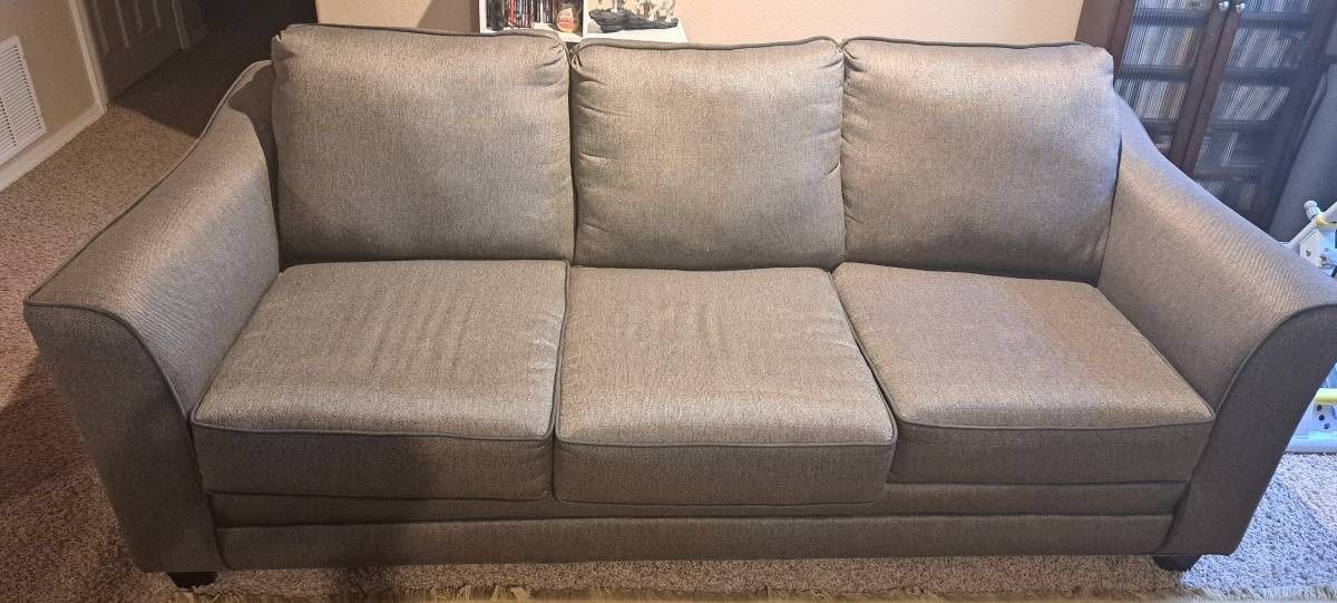 Sofa Bed, Loveseat and Single Chair