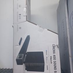Quality Bluetooth Soundbar 400 Watts. Wireless Subwoofer. NEW